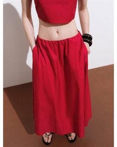 Короткая юбка миди Creta Plain, Red Mango