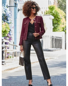 Безворсовый жакет без воротника Sosandar