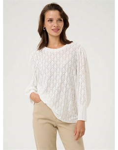 Топ Tio с кружевной текстурой, Chalk Kaffe