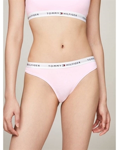 Бикини-трусы с логотипом на поясе, Light Pink Tommy hilfiger
