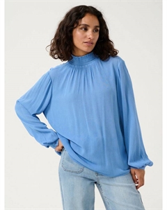 Топ с воротником-стойкой Trine, Blue Kaffe
