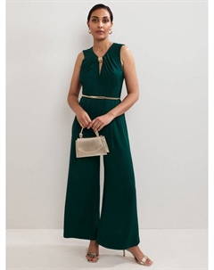 Повседневный комбинезон Petite Alinda с поясом, Teal Phase eight