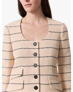 Пиджак Roslyn в полоску из твида, Crm Rag & bone