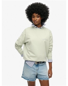 Свободный спортивный свитшот Luxe, Smoke Blue Superdry