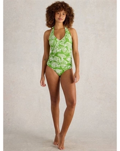 Топ танкини Valley, Green/White White stuff