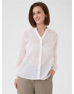 Майка с фактурным вырезом лодочкой, White Kaffe