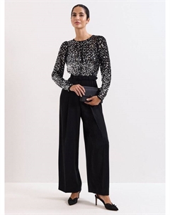 Комбинезон Shio с пайетками, Black Phase eight