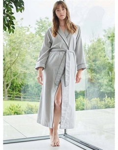 Халат из хлопкового твила в ёлочку, Armoury Grey British boxers