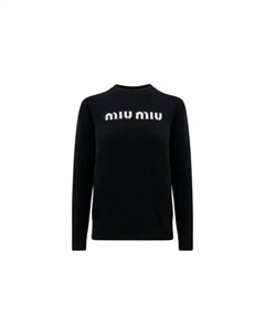 Свитер женский, черный Miu miu