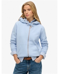 Толстовка с молнией и логотипом Essential, Rich Blue Superdry