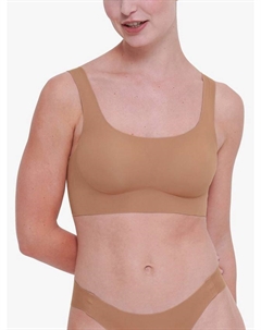 ZERO Feel 2.0 кроп-топ, Nostalgic Brown Sloggi