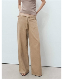 Широкие брюки Mery, Lt Pastel Brown Mango