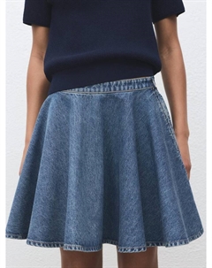 Прямая джинсовая юбка Danae A-Line, Open Blue Mango