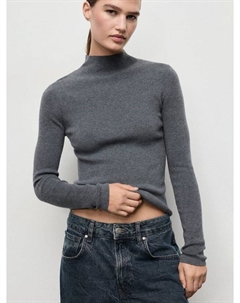 Худи Hielo с высоким воротником, Medium Grey Mango