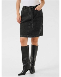 Джинсовая юбка Carly, Black Washed Denim Kaffe
