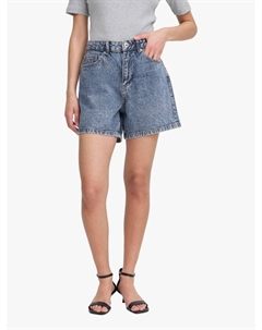 Джинсовые шорты Aveny с высокой талией, Medium Blue Ichi