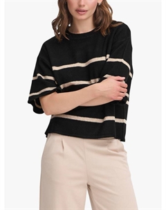 Dasila джемпер с полосками и рукавом три четверти, Meteorite Oat Ichi