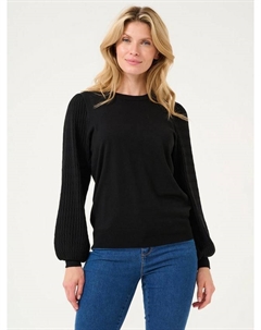 Свитер Nanna с круглым вырезом, Black Kaffe