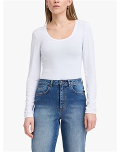 Топ с длинными рукавами Zola, White Ichi
