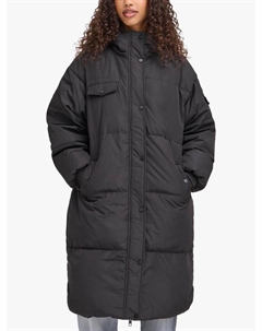 Бунэла удлиненная худи пуховик, Black Ichi