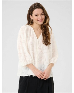 Топ Pariva с фактурной отделкой, Chalk Kaffe