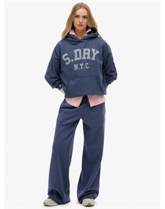 Прямые спортивные джоггеры Athletic Essentials, Mariner Navy Superdry