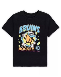 Футболка для малышей Boston Bruins Break Through черная Outerstuff