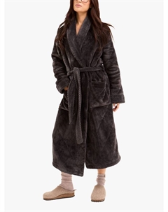 Стеганый велюровый домашний халат, Raven Pretty you london