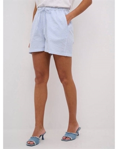 Шорты Elna Stripe Cotton с эластичным поясом на шнурке, Multi Kaffe