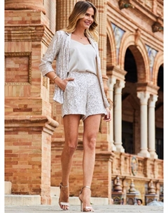 Шорты с пайетками, Champagne Gold Sosandar