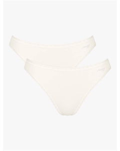 Органические хлопковые трусики тай, Silk White Sloggi