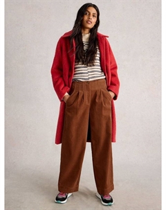 Брюки Clara Wide Leg из вельвета White stuff