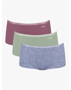 GO Crush короткие бриджи, Green/Multi Sloggi