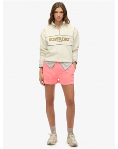 Шорты Essential Logo с красителем для одежды, Fiery Coral Superdry