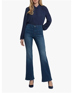 Джинсы Ava с фасоном клеш и накладными карманами Nydj