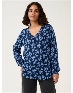 Яркий цветочный топ, Blue Kaffe