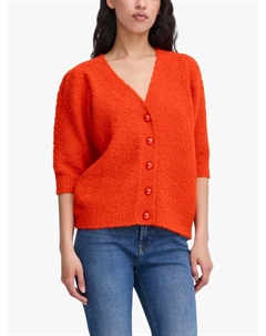 Кардиган Loucle с рукавом три четверти, Tangerine Tango Ichi