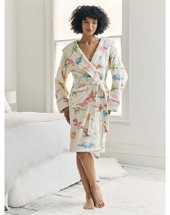 Детский халат с динозаврами из флиса, Off White Chelsea peers