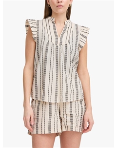 Топ Josine с рукавами-фонариками в полоску, Birch Ichi