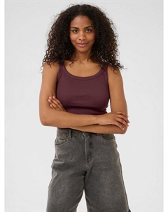 KAcarna майка с широкими бретелями из хлопка Kaffe