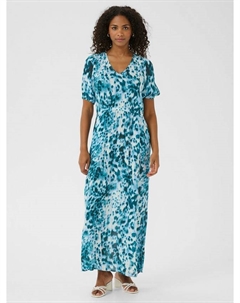 Платье макси Isolde Amber в стиле animal print, Blue/Multi Kaffe