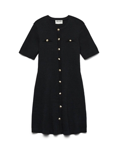 Вязаное платье, Black Vero moda