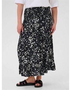 KCbella юбка-миди трапеция с абстрактным принтом Kaffe curve