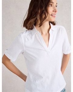 Топ Allie с рукавами-крылышками, White White stuff