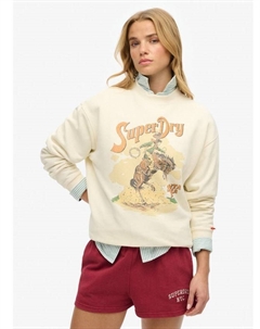 Сувенирный свитшот с принтом, Cream Superdry