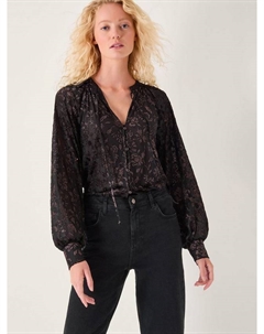 Дори с цветочным принтом и блестками, рубашка с длинными рукавами Monsoon