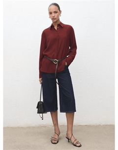 Рубашка Lima с длинными рукавами, Rust Mango