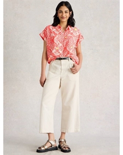 Футболка Ellie из чистого хлопка, Pink/Multi White stuff