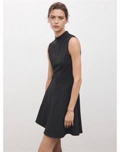 Мини-платье Denver с рельефными швами, Grey Mango