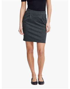 Юбка мини Kate Tailored, Dark Grey Melange Ichi